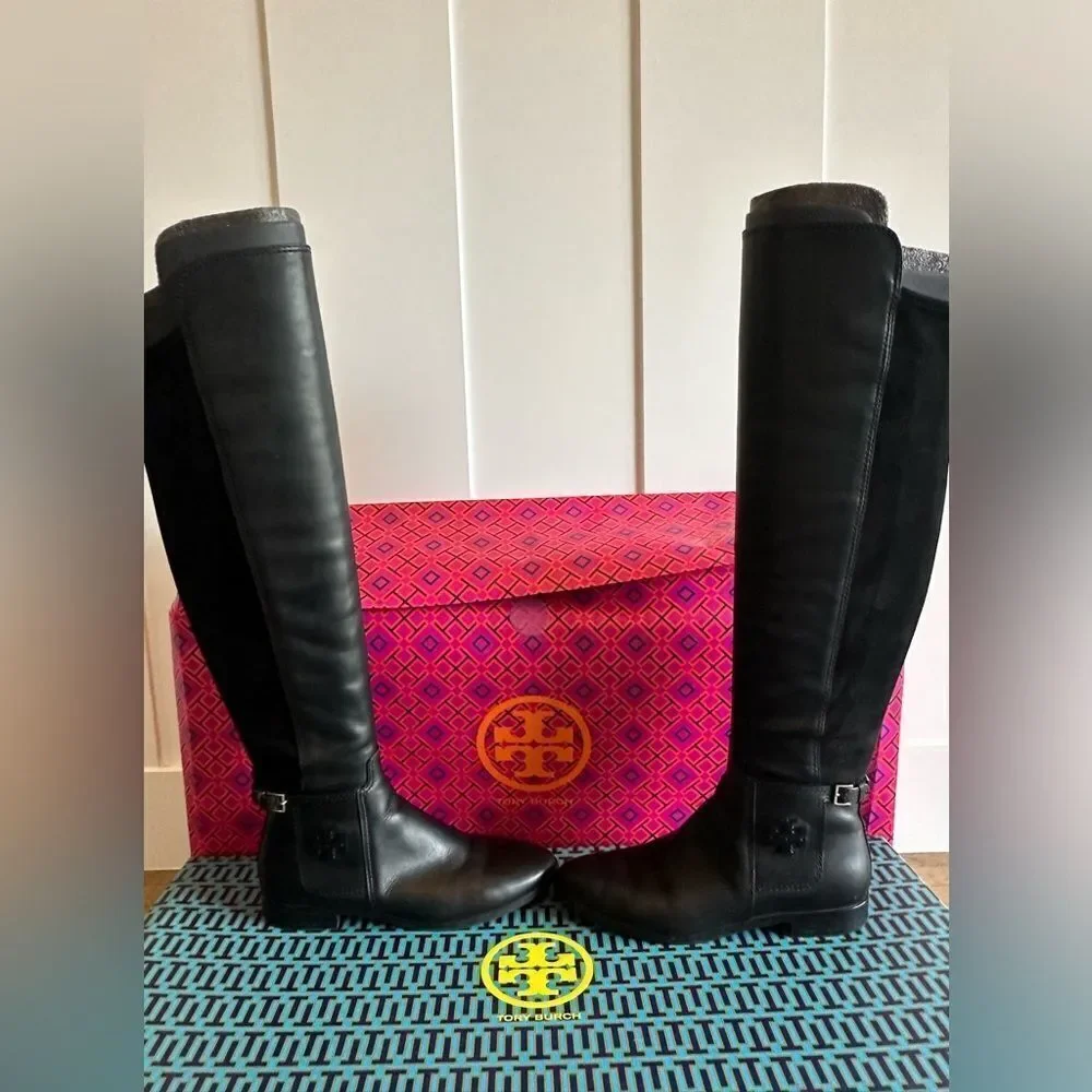 Tory Burch Wyatt Over the Knee Boots 9